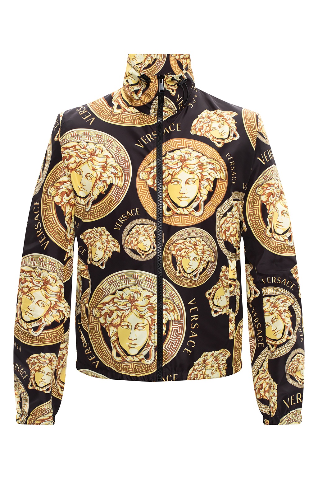 Black and hotsell gold versace jacket